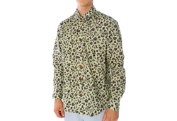 King Kerosin Langarmhemd Hemd Barber off white