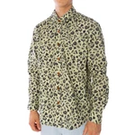 King Kerosin Langarmhemd Hemd Barber off white
