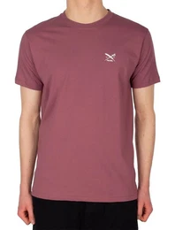 T-Shirt Basic - einfarbiges Kurzarm Shirt - Chestflag Tee