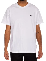T-Shirt - Basic T-Shirt - Kurzarm Shirt einfarbig wei -