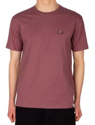 Iriedaily T-Shirt 'Peaceride' gelb/mauve/schwarz/weiß