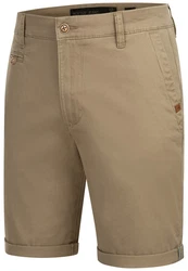 Indicode Herren Cuba Chino Shorts Khaki/Beige
