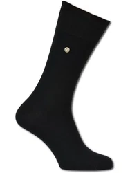 CARLO COLUCCI Socken Firenze Schwarz/Beige
