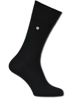 CARLO COLUCCI Socken Firenze Schwarz/Beige
