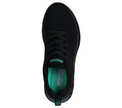 Skechers BOBS UNITY SLEEK REVIVE Sneaker Grün/Dunkelgrün/Schwarz