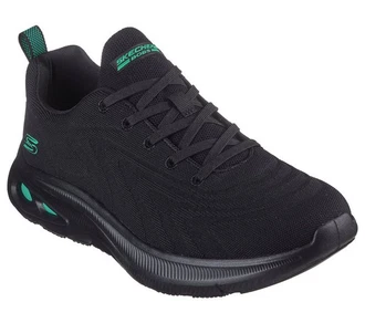 Skechers BOBS UNITY SLEEK REVIVE Sneaker Grün/Dunkelgrün/Schwarz