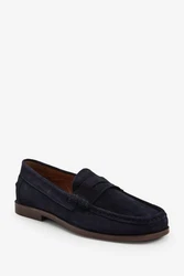 Next Penny Loafer (1-tlg) Dunkelblau/Hellblau/Blau