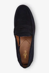 Next Penny Loafer (1-tlg) Dunkelblau/Hellblau/Blau