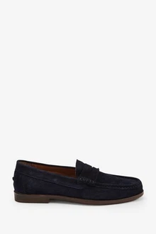 Next Penny Loafer (1-tlg) Dunkelblau/Hellblau/Blau