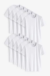 Unterhemd Slim-Fit T-Shirts im 10er-Pack (10-St)