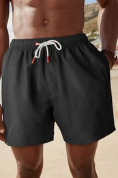 Badeshorts Schlichte Badeshorts (1-St)