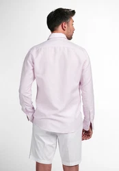 Eterna Langarmhemd MODERN FIT EASY IRON Rosa/Lila