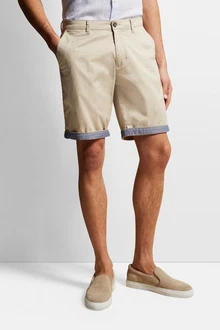 bugatti Chinoshorts Bermuda Khaki/Beige bugatti Chinoshorts Bermuda Khaki/Beige