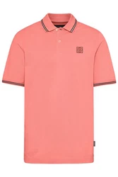 bugatti Poloshirt Rot/Rosa/Orange