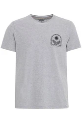 Blend T-Shirt BLEND BHTee Hellgrau/Grau/Dunkelgrau/Rosa