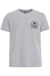 Blend T-Shirt BLEND BHTee Hellgrau/Grau/Dunkelgrau/Rosa