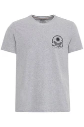 Blend T-Shirt BLEND BHTee Hellgrau/Grau/Dunkelgrau/Rosa