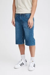 Blend Jeansshorts BLEND BHDenim Hellblau/Dunkelblau/Grün/Blau