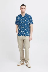 Blend Kurzarmhemd BLEND BHShirt Blau