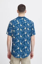 Blend Kurzarmhemd BLEND BHShirt Blau