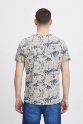 Blend T-Shirt BLEND BHTee Blau/Hellblau/Schwarz/Grün/Beige/Braun