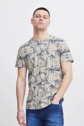 Blend T-Shirt BLEND BHTee Blau/Hellblau/Schwarz/Grün/Beige/Braun