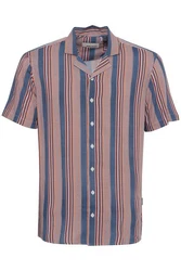 Blend Kurzarmhemd BHShirt Blau/Hellblau/Mischfarben/Rot/Rosa