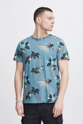 Blend T-Shirt BHTee Blau/Dunkelgrün/Hellblau/Dunkelblau