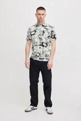 Blend Kurzarmhemd BHShirt Schwarz/Grün/Weiß/Dunkelblau/Grau/Beige/Braun