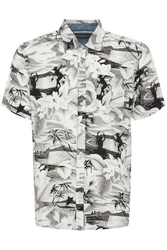 Blend Kurzarmhemd BHShirt Schwarz/Grün/Weiß/Dunkelblau/Grau/Beige/Braun