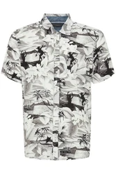 Blend Kurzarmhemd BHShirt Schwarz/Grün/Weiß/Dunkelblau/Grau/Beige/Braun
