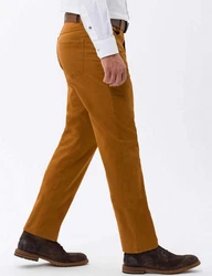 EUREX by BRAX 5-Pocket Hose Style CARLOS Braun/Beige/Gelb/Orange