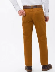 EUREX by BRAX 5-Pocket Hose Style CARLOS Braun/Beige/Gelb/Orange