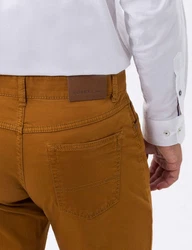 EUREX by BRAX 5-Pocket Hose Style CARLOS Braun/Beige/Gelb/Orange