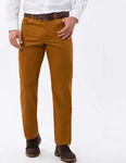 EUREX by BRAX 5-Pocket Hose Style CARLOS Braun/Beige/Gelb/Orange