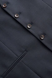 Next Anzugweste Slim Fit Signature Tollegno Anzug Hellblau/Braun/Rot/Schwarz/Dunkelblau