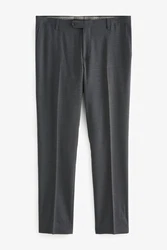 Next Anzughose Slim Fit Signature Tollegno Anzug Dunkelgrau/Grau/Hellgrau/Dunkelblau
