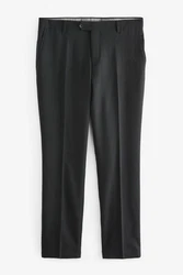 Next Anzughose Slim Fit Signature Tollegno Anzug Dunkelgrau/Schwarz/Grau