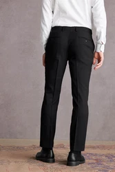 Next Anzughose Slim Fit Signature Tollegno Anzug Dunkelgrau/Schwarz/Grau