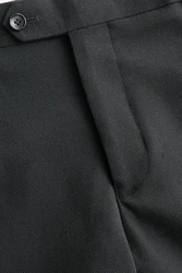 Next Anzughose Slim Fit Signature Tollegno Anzug Dunkelgrau/Schwarz/Grau