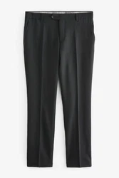 Next Anzughose Slim Fit Signature Tollegno Anzug Dunkelgrau/Schwarz/Grau