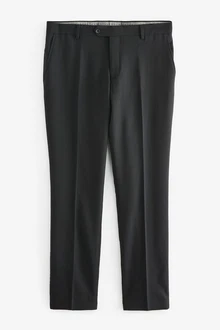 Next Anzughose Slim Fit Signature Tollegno Anzug Dunkelgrau/Schwarz/Grau