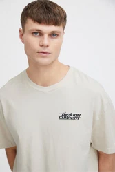 TheJoggConcept T-Shirt JCMMSAFA LOGO TSHIRT Khaki