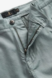 Next Chinoshorts Stckgefrbte Chinohose aus Satin Grau/Grün/Blau/Khaki/Türkis