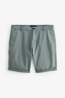 Next Chinoshorts Stckgefrbte Chinohose aus Satin
