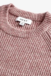 Next Kuscheliger Rippstrick-Pullover im Regular Fit 