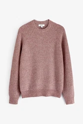 Next Kuscheliger Rippstrick-Pullover im Regular Fit 