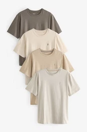 T-Shirt 4er-Pack T-Shirts (4-tlg)