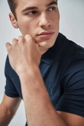Next Piqu-Poloshirt Dunkelblau/Türkis/Hellblau/Blau