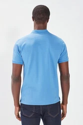 Next Piqu-Poloshirt Blau/Hellblau